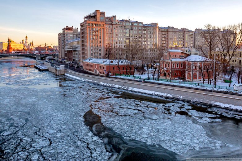 Москва заледеневшая 