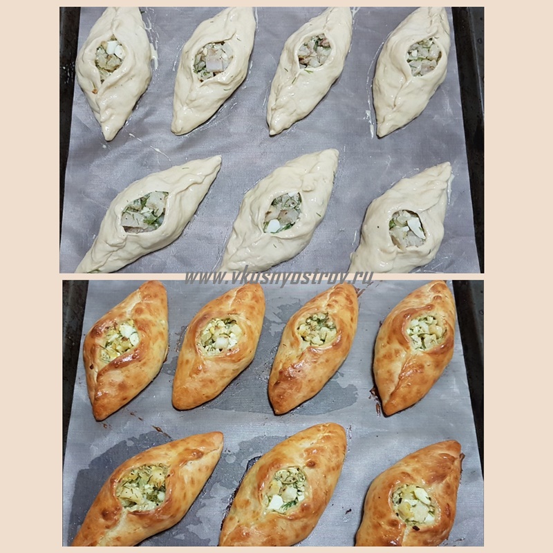 Растегаи с минтаем выпечка,кулинария