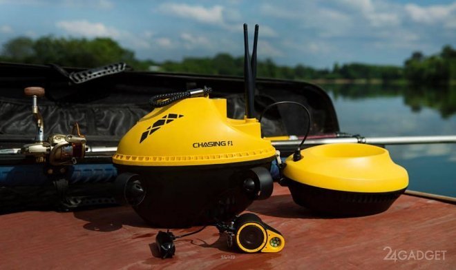 Дрон Chasing F1 позволит рыбакам отслеживать добычу под водой Chasing, Finder, метров, собой, глубине, через, приложение, компании, дрона, пользователю, устройстве, отслеживать, устройства, позволяющую, человека, Выход, устройство, приводит, помощью, возвращается