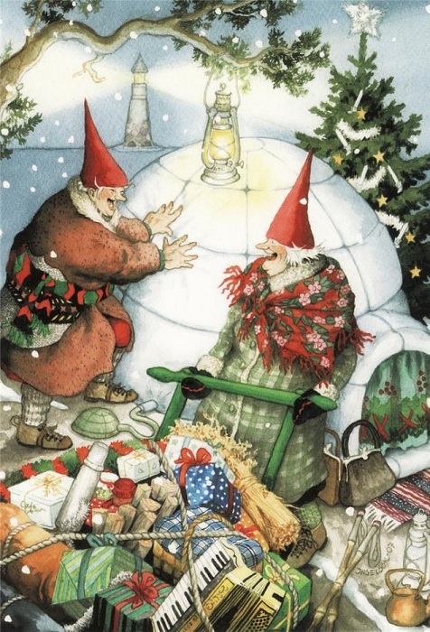 Неунывающие старушки в серии весёлых открыток финской художницы Инге Лоок Неунывающие старушки в серии весёлых открыток финской художницы Инге Лоок жизнь