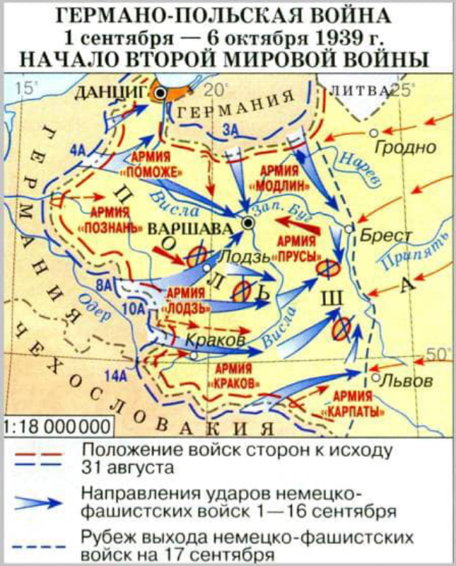 Сентябрьские пушки. Начало Второй мировой войны