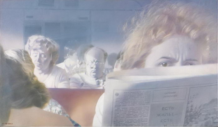 Перестройка в картинах Семена Файбисовича Перестройка в картинах Семена Файбисовича