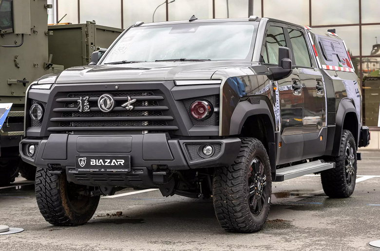  Dongfeng Mengshi MS600 — очень мощный пикап для российских дорог