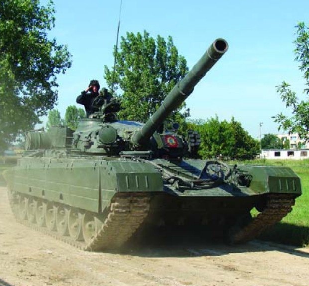 Танк TR-125 на испытаниях