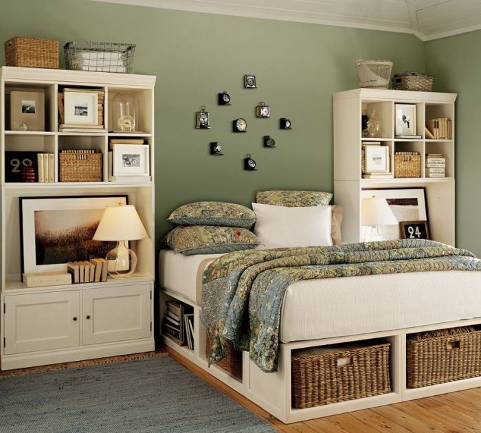 Кровать с секретом, или Как организовать скрытые системы хранения в спальне интерьер и дизайн,кровать,мебель,хранение вещей