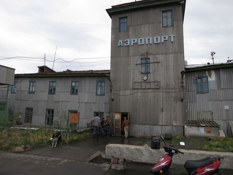 9. Хатанга, Красноярский край 9. Хатанга, Красноярский край аэропорт, постройка, россия, самолет