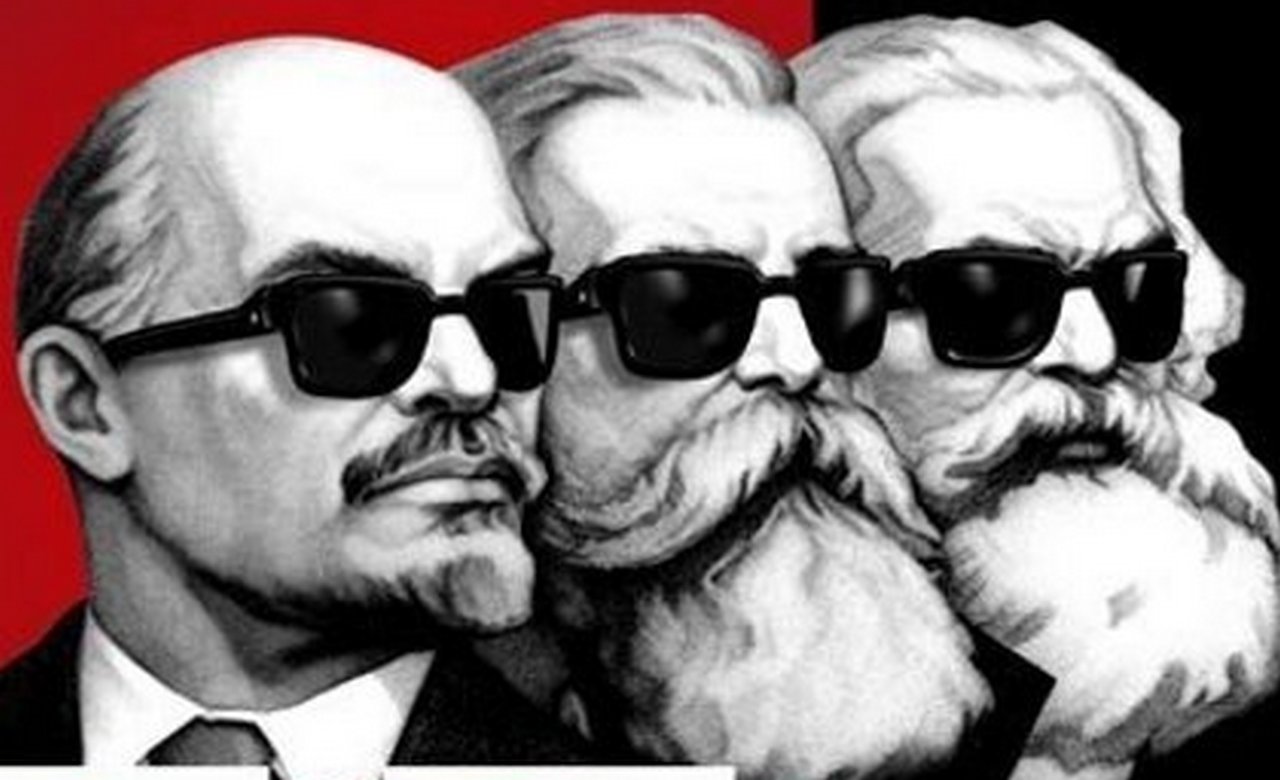 Карикатуры на Ленина