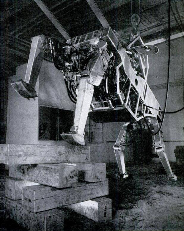 Шагающие грузовики для американской армии оружие