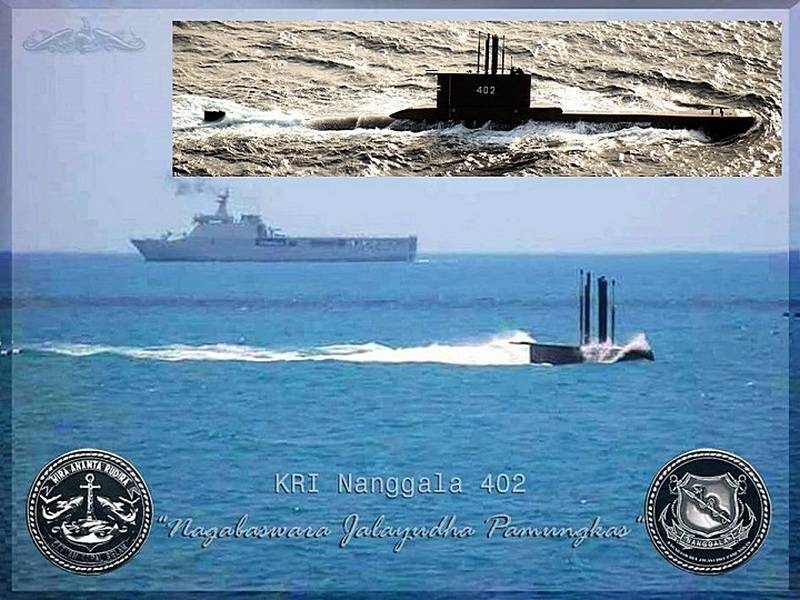 Вероятные причины гибели индонезийской подводной лодки KRI Nanggala-402 вмф
