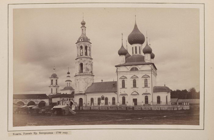 Храмы Углича в фотографиях XIX века Храмы Углича в фотографиях XIX века