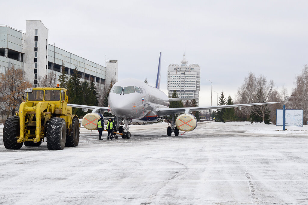 Самолет SSJ100. Фото: «Авиастар-СП»