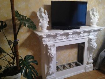 Камин из картона Камин из картона своими руками,сделай сам,умелые руки