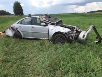 В Калужской области водитель съехал в кювет и погиб
