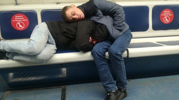 Чудаки и модники из метро  позитив,смешные картинки,юмор