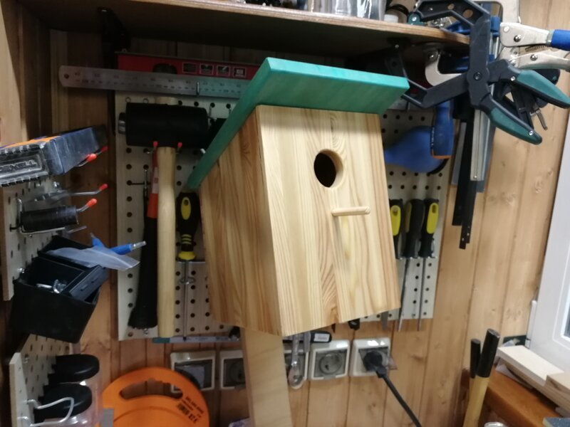 Скворечник без щелей и гвоздей 