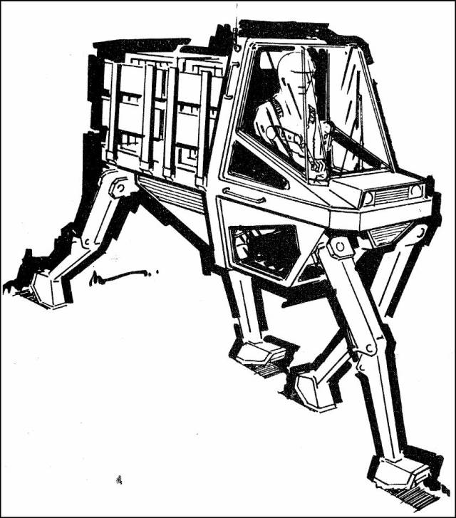 Шагающие грузовики для американской армии оружие