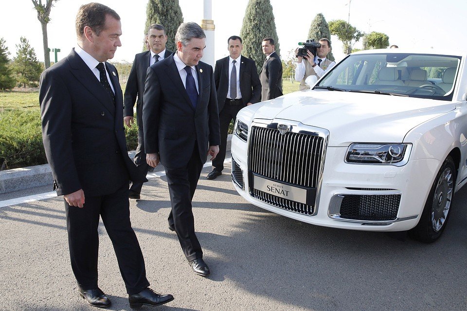 Туркменистан купит всю линейку автомобилей Aurus авто и мото,автоновости,НОВОСТИ,Россия