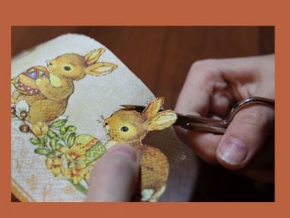 Декупаж пасхальных сувениров декупаж