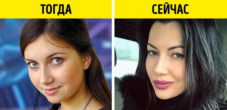 Участники российских реалити-шоу, тогда и сейчас