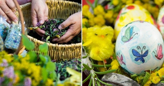 Корзинка на Пасху своими руками