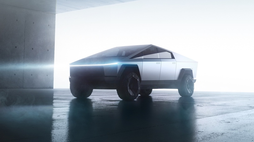 Илон Маск показал новый футуристический пикап Tesla более, груза, масса, грузоподъемность, Motor, привод, запаса, разгон, скорость, немного, буксируемого, конце, дизайн, вперёд, портят, мотора, полный, колёс, угловатые, кажется