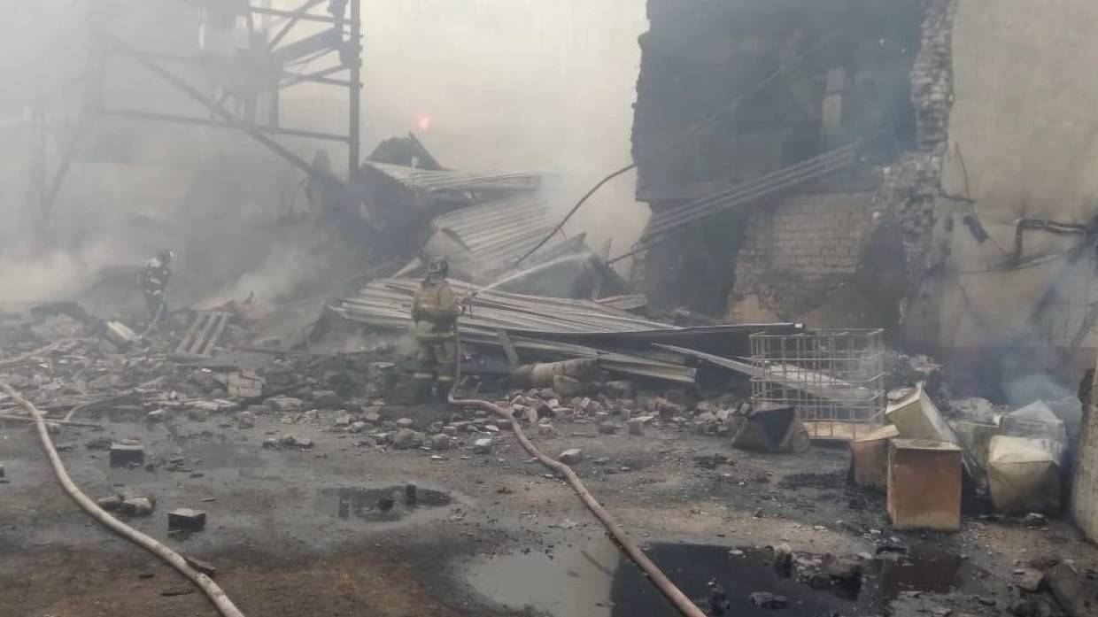 Пострадавшего при взрыве на заводе под Рязанью госпитализировали с 99% ожогов тела