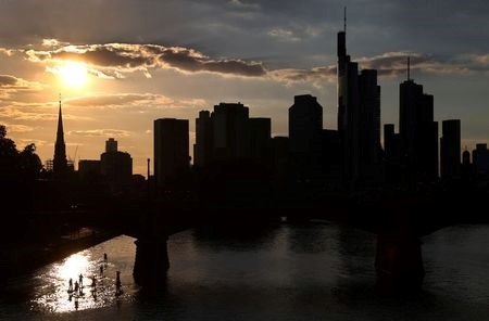 Финансовый район во Франкфурте, Германия, 7 сентября 2020 года. REUTERS/Kai Pfaffenbach