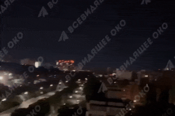 Рано утром Киев подвергся ракетному удару//Видео из ТГ-канала "Военная хроника"