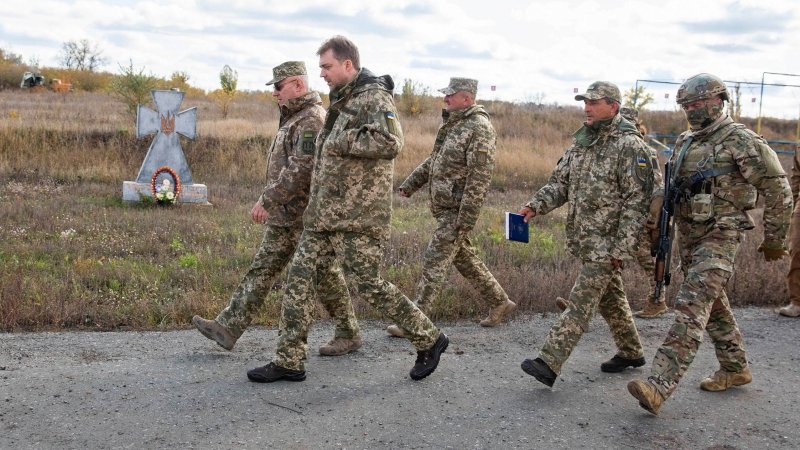 Украинские силовики в Донбассе
