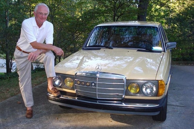 Пол Харман и его Mercedes-Benz 240D