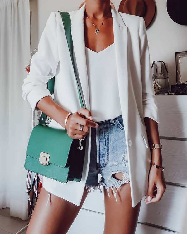 Модные шорты 2019. Как носить, с чем сочетать - подборка стильных образов в фото Модные шорты 2019. Как носить, с чем сочетать - подборка стильных образов в фото лучшее,мода,модные советы,модный обзор,Наряды,образ,стиль