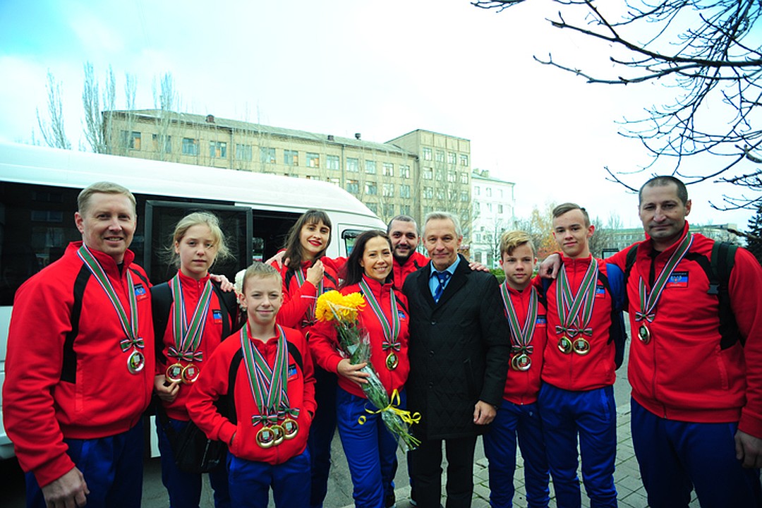 Гордость Республики - наши Чемпионы! Фото: Тимофей Котов 