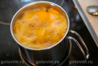 Фотографии рецепта Кисель из абрикосов, 03 Кисель из абрикосов, Шаг 03