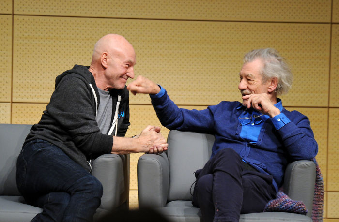 Patrick Stewart And Ian Mckellen