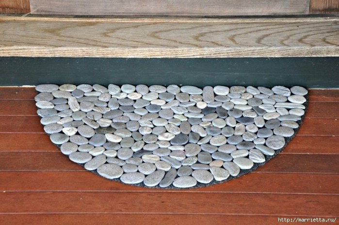 МОРСКАЯ ГАЛЬКА ДЛЯ КОВРИКОВ МОРСКАЯ ГАЛЬКА ДЛЯ КОВРИКОВ дача,декор,дом,интерьер,квартира,полезные советы