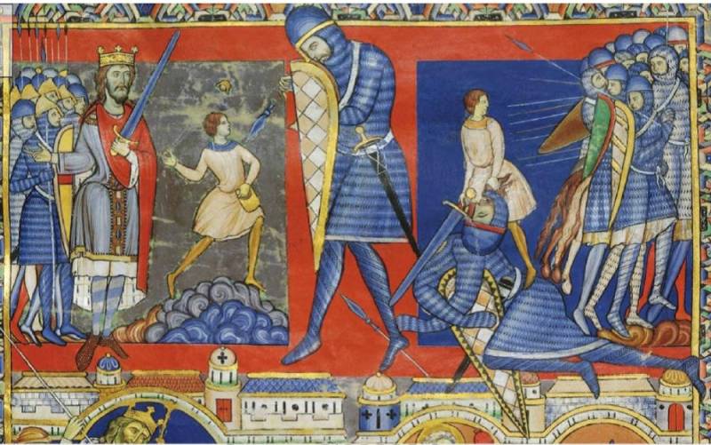 Давид и Голиаф. Иллюстрированная история генезиса западноевропейских средневековых доспехов. Ч. 2 Давид и Голиаф. Иллюстрированная история генезиса западноевропейских средневековых доспехов. Ч. 2 история