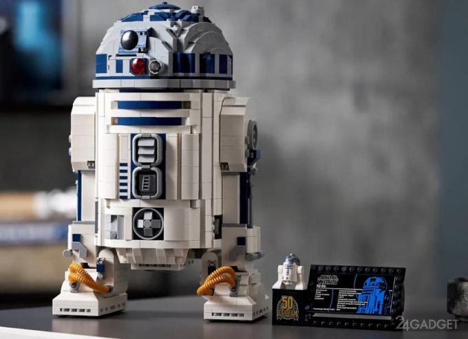 Компания LEGO выпустила конструктор дроида R2-D2 из «Звездных войн»