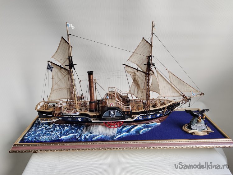 Царская яхта «Александрия» 1832 г мастер-класс,увлечения,хобби