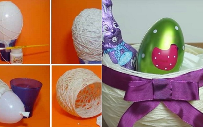 Корзинка на Пасху своими руками Корзинка на Пасху своими руками