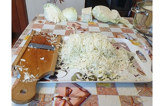 Ножевая терка для капусты