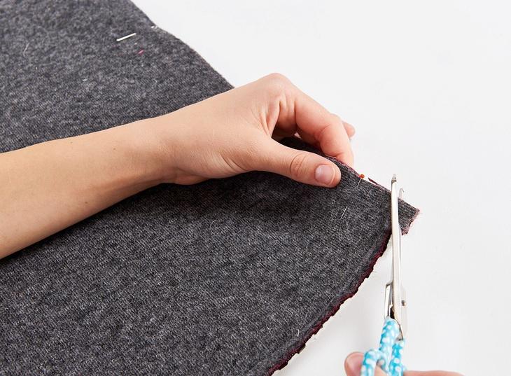 Стёганый шарф-палантин своими руками одежда