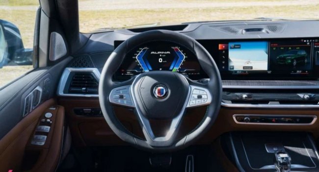 Большой кроссовер Alpina XB7 сделали на 18 сил мощнее и показали изнутри Автомобили