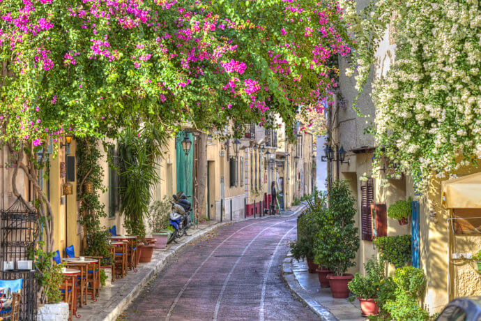 улицы в греции
