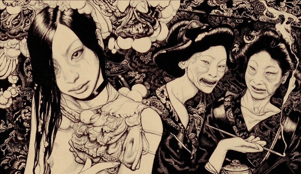 Смесь невинности, красоты, и упадка в работах Вани Журавлева 