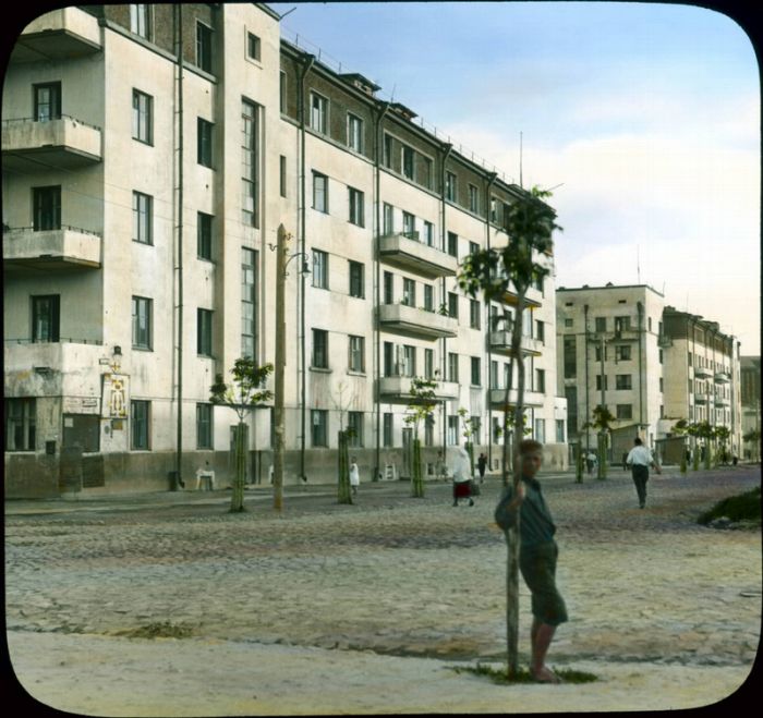 Редчайшие снимки цветной Москвы 1931 года в цвете (77 фото)