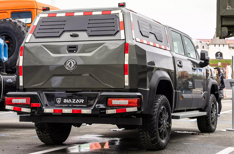  Dongfeng Mengshi MS600 — очень мощный пикап для российских дорог