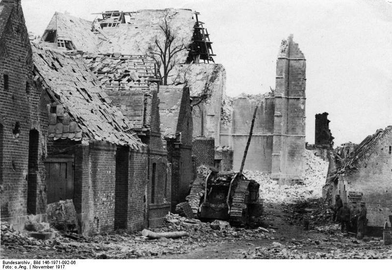 Танки у Камбре… история,танки