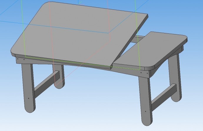 Как сделать столик для ноутбука таким, столиком, любая, работа, приятнее, стократ  