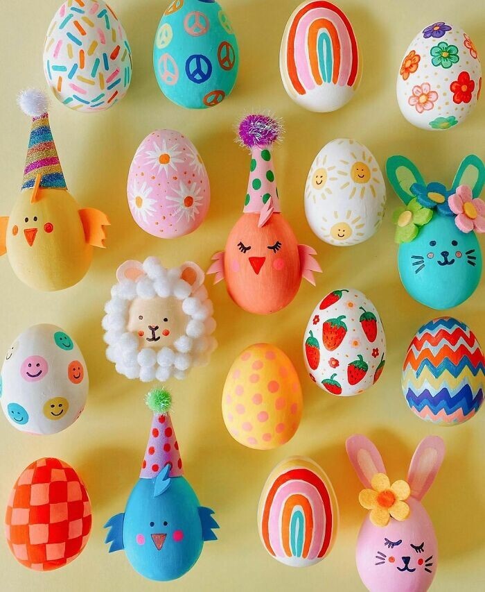 30 креативных способов раскрасить пасхальные яйца могут, можно, сложные, нарисовать, пасхальные, Креативчик29, работа14, Каждый, животными18, яйца17, Керамические, вручную16, нарисованными, узорами, милашные15, Какие, ручная, рисунков19, яйцах13, красивого