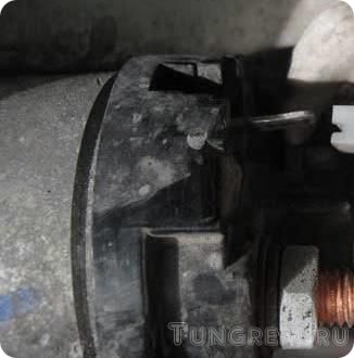 Замена стартера своими силами Lada Kalina